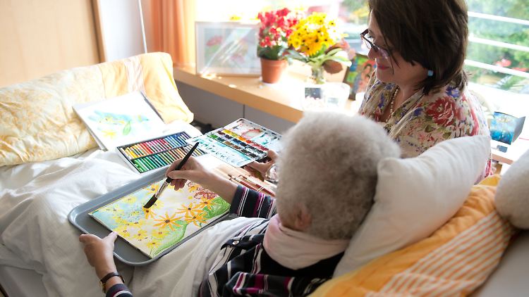 Im Hospiz wird die Zeit bis zum Tod sinnvoll genutzt.