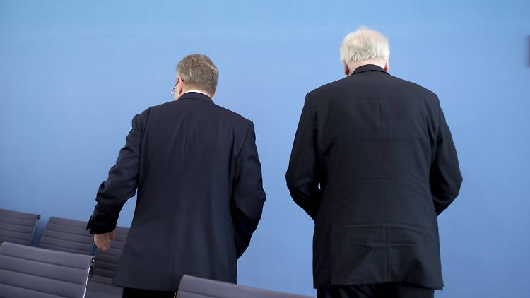 Maaßen und Seehofer im Juli 2018.