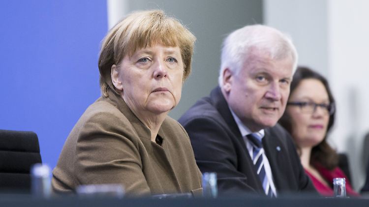 Auch früher war nicht alles gut, aber irgendwie doch besser: Merkel, Seehofer und Nahles im April 2016.