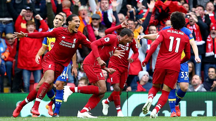 Unstoppable: Der FC Liverpool und Jürgen Klopp in England.