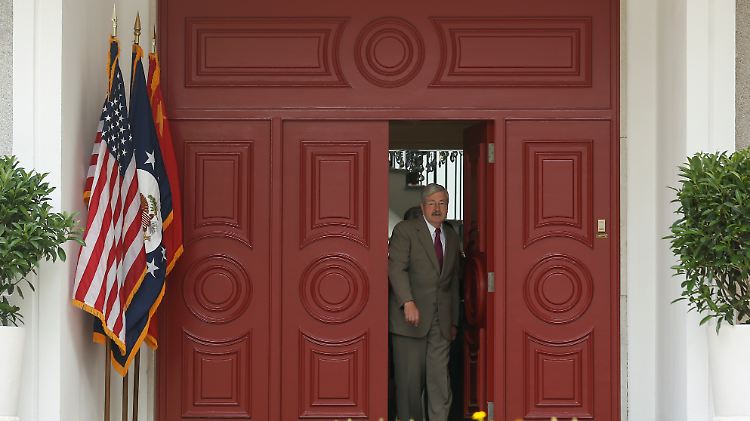Spitzendiplomat auf heiklem Posten: Terry Branstad bekommt als US-Botschafter in China die Folgen von Trumps Handels- und Außenpolitik zu spüren.