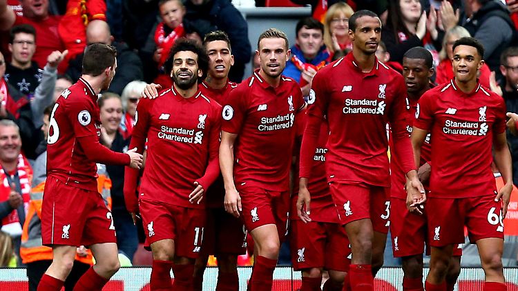 Liverpools rote Fußball-Maschine rollt durch die Premier League.