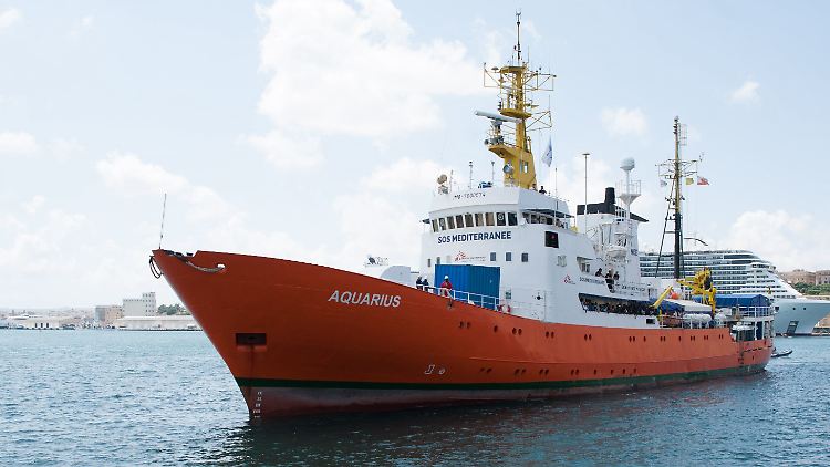 In Malta dürfen die 58 Flüchtlinge an Bord der "Aquarius" nun an Land gehen.