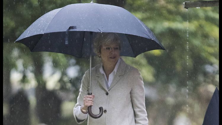 Ein harter Brexit könnte für Premierministerin Theresa May wohl zu Neuwahlen führen.