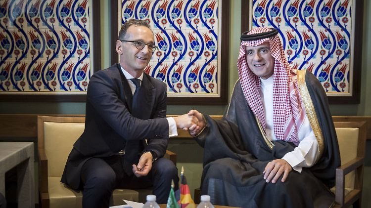 Bundesaußenminister Heiko Maas traf in New York auf seinen Amtskollegen Adel bin Ahmed Al Jubeir.