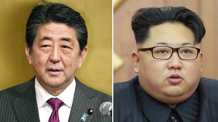 Shinzo Abe will einen "Neustart" mit Kim Jong Un wagen.