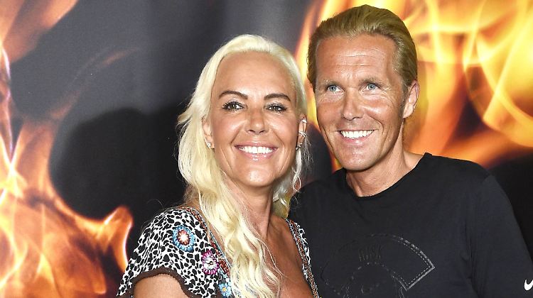 "So Parallelen": Natascha Ochsenknecht und Oliver Schumann.