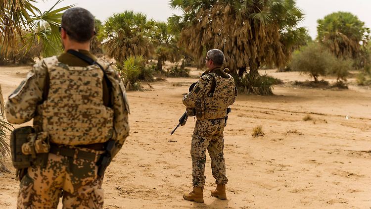 Bundeswehrsoldaten in Mali.
