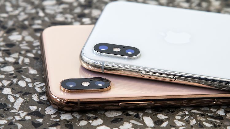 Das iPhone XS gibt es auch in Gold.