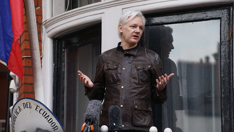 Prominentester Bewohner der ecuadorianischen Botschaft in London: Wikileaks-Gründer Julian Assange.