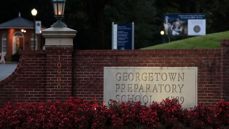 Brett Kavanaugh besuchte Anfang der 80er-Jahre die Jesuitenschule Georgetown Preparatory für Jungen.