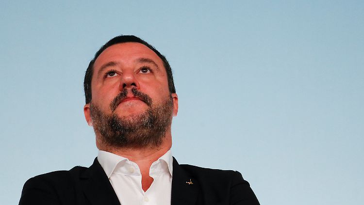 Innenminister und Vizepremier Salvini zeigte sich zufrieden mit der Einigung.