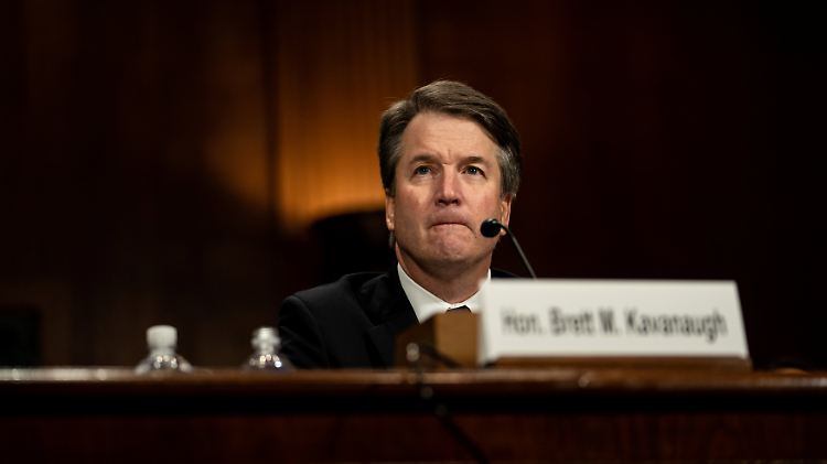 Brett Kavanaugh verteidigte sich vehement.