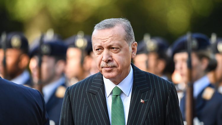 Schwieriger Gast in Berlin: Recep Tayyip Erdogan.