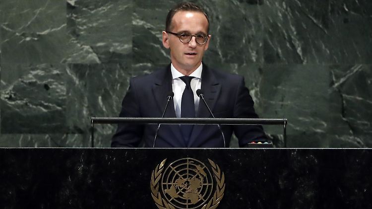 "Wir glauben an die Vereinten Nationen, weil Kooperation über Grenzen hinweg unser eigenes Schicksal zum Besseren gewendet hat", sagte Heiko Maas.