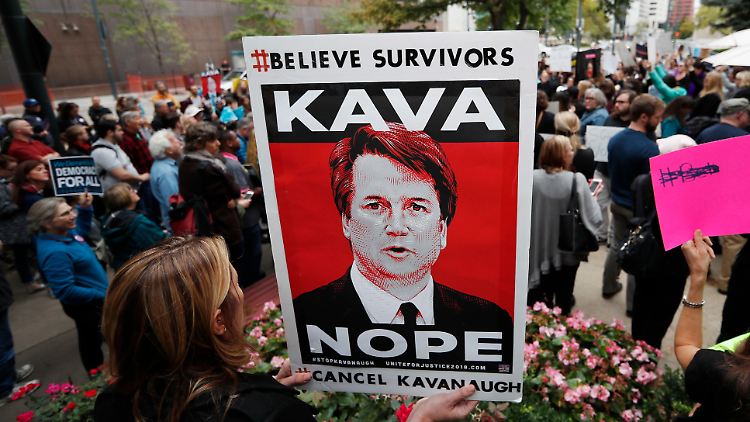 Für viele Frauen ist Brett Kavanaugh angesichts der Vorwürfe ein rotes Tuch.