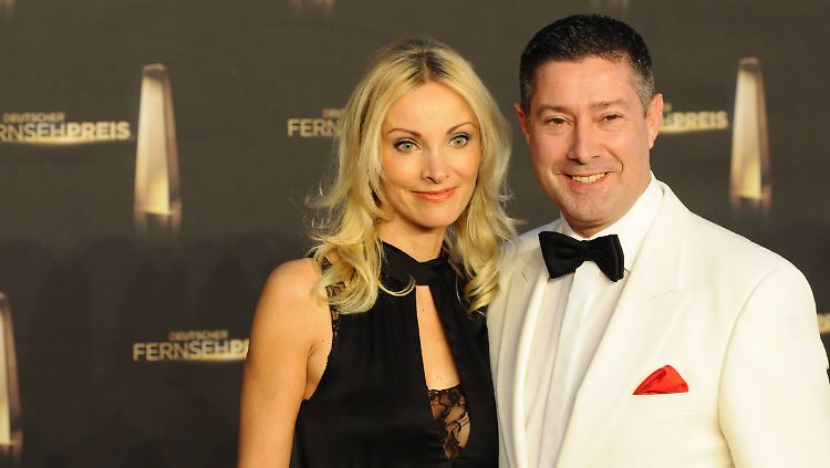Joachim und Ilona Llambi bei der Verleihung des 15. Deutschen Fernsehpreises in Köln.