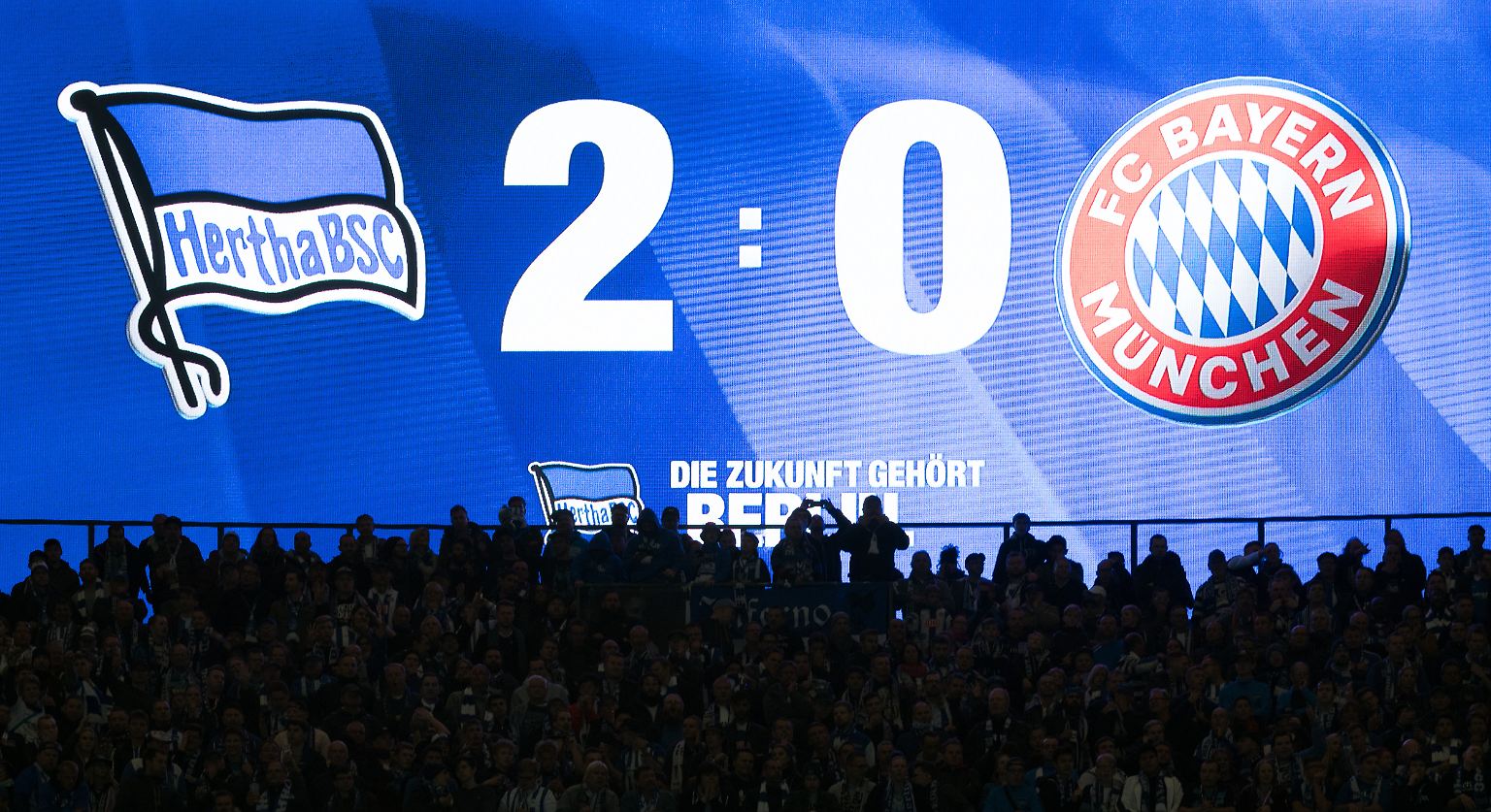 Hertha BSC - FC Bayern Nünchen 2:0 (2:0)