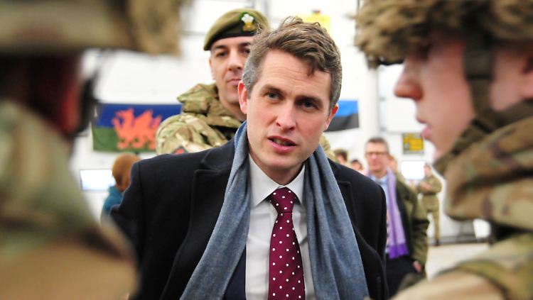 Der britische Verteidigungsminister Gavin Williamson will die militärischen Einrichtungen in Deutschland erhalten.