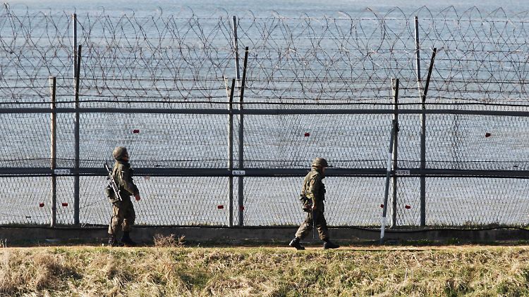 Relikt des Korea-Kriegs: Die Grenze zwischen Nord- und Südkorea ist hermetisch abgeriegelt.
