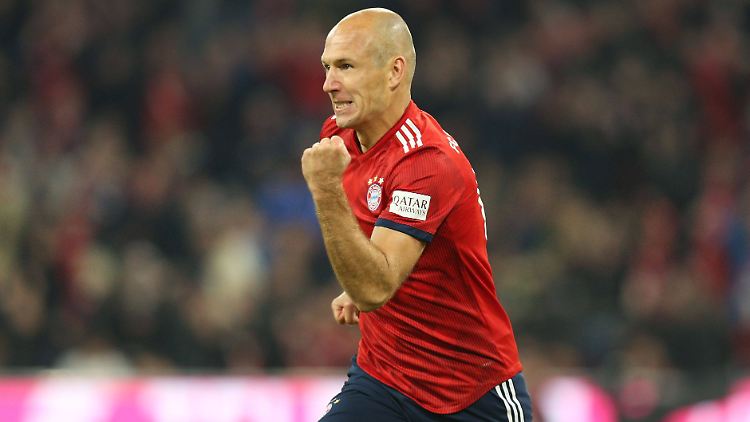 Wie immer motiviert: Arjen Robben will mit dem FC Bayern raus aus der Talsohle.