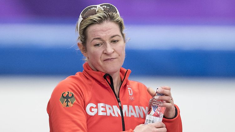 Gescheitert: Claudia Pechstein.