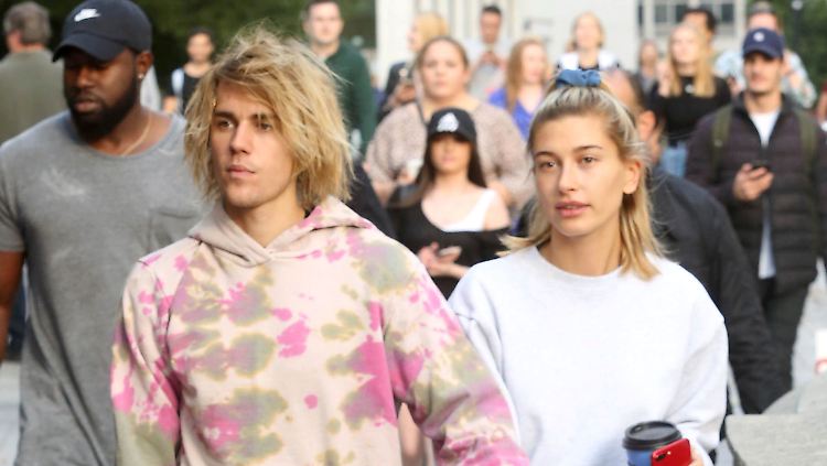 Erst vor Kurzem schlenderten Bieber und Baldwin verliebt durch London.