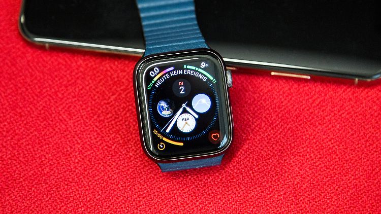 Die Apple Watch 4 mit dem exklusiven Zifferblatt "Infograph".