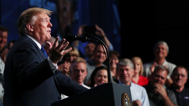 Die Zeiten für junge Männer in Amerika seien beängstigend, meint der US-Präsident. Man könne jederzeit von einer Frau beschuldigt werden.