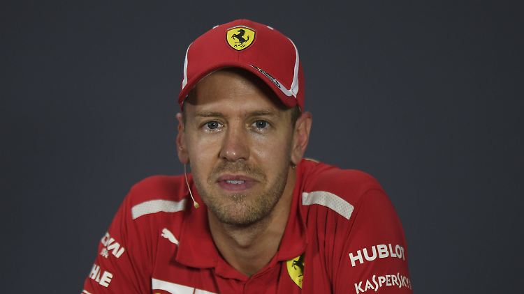 "Man weiß nie, was passiert", sagt Sebastian Vettel.