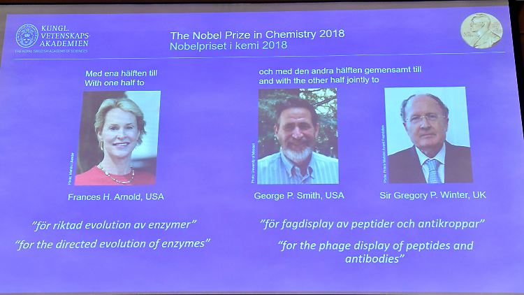 Der Chemie-Nobelpreis wird seit 1901 verliehen.