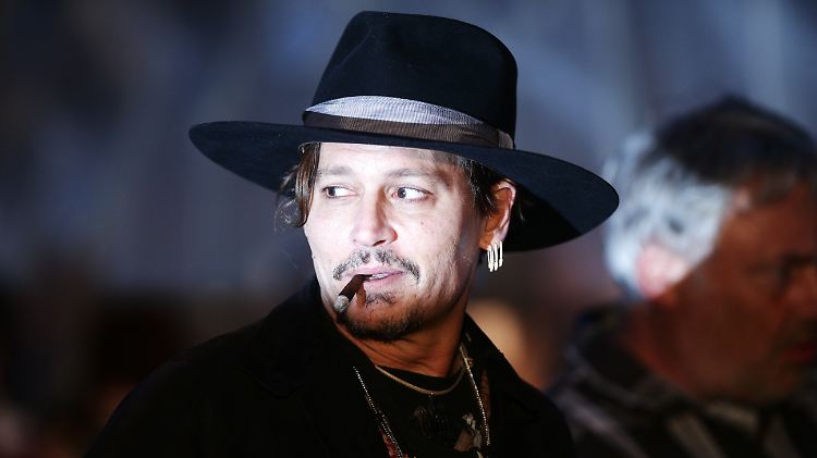 Johnny Depp bei einer Vorführung des Films "The Libertine" während des Glastonbury Festivals 2017.
