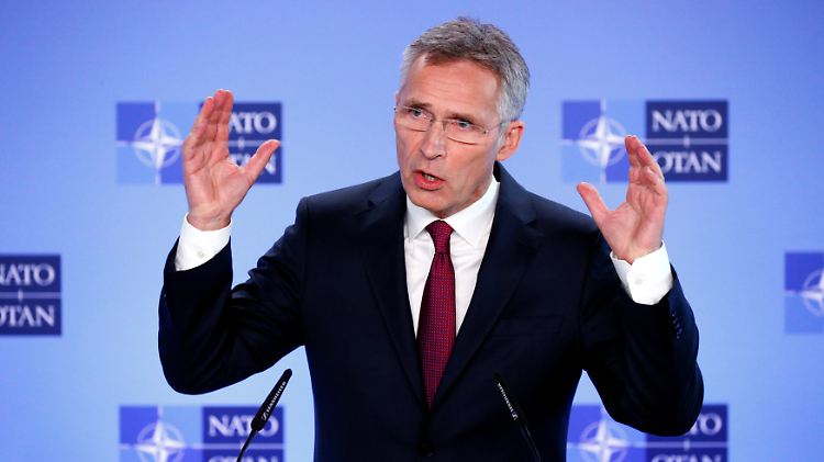 "Moskau muss seine rücksichtslose Verhaltensweise beenden", fordert Nato-Generalsekretär Jens Stoltenberg.