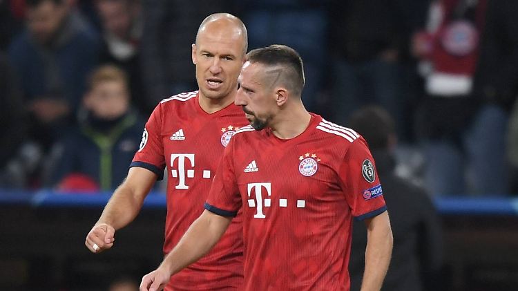 Zusammen so alt wie Horst Seehofer: Arjen Robben und Franck Ribéry.
