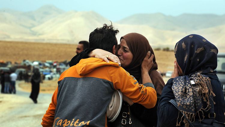 Den Vereinten Nationen zufolge gibt es innerhalb Syriens noch 6,2 Millionen Flüchtlinge.