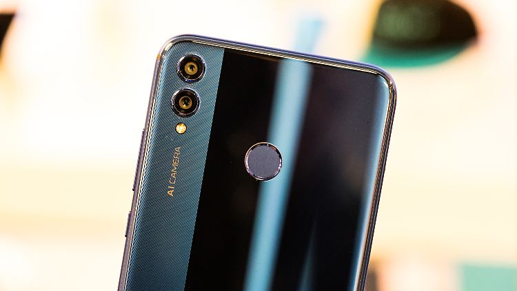 Das Honor 8X hat eine hübsche Rückseite.