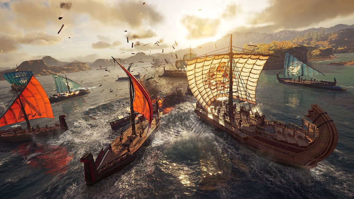 Szene aus dem Ubisoft-Spiel "Assassin's Creed Odyssey".