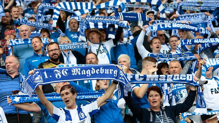 Volle Hütte in Magedeburg.