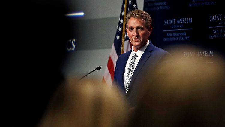 Senator Jeff Flake sagte, er wolle für Kavanaugh stimmen, wenn sich "nichts Großes" ändere.