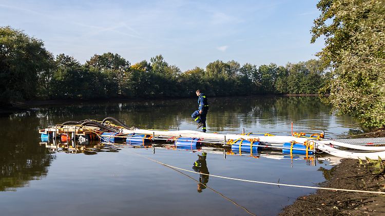Bis zu fünf Tage kann es dauern, bis der See leergepumpt ist.
