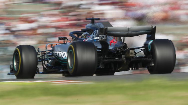 Die Konkurrenz sah Lewis Hamilton das gesamte Rennen von hinten.
