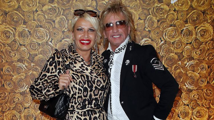 Das glückliche Ehepaar.