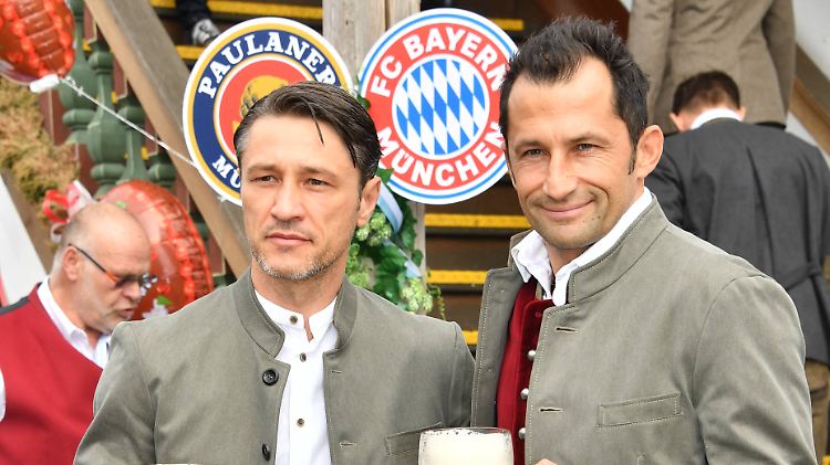 Die Krise weglächeln? Das gelingt Niko Kovac und Hasan Salihamidzic nicht so ganz.