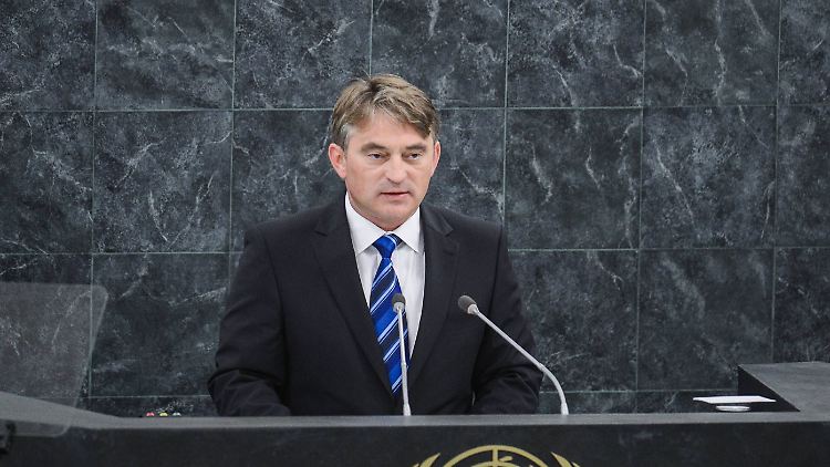Zeljko Komsic wird im dreiköpfigen Staatspräsidium in Bosnien-Herzegowina sitzen.