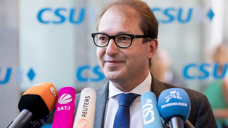 Auch der damalige CSU-Verkehrsminister Alexander Dobrindt soll im Wahlkampf 2017 Zuarbeit aus seinem Ministerium erhalten haben.