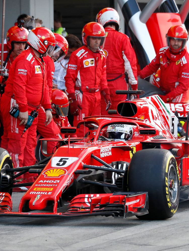 "Das Rennen wurde für Vettel zum Desaster, als er ein übereifriges und unrealistisches Manöver startete": Vielleicht läuft es dann im nächsten Jahr für Ferrari etwas besser.