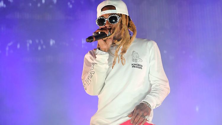 Wie hier in Australien stand Lil Wayne am Wochenende in Atlanta auf der Bühne. 