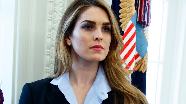 Hope Hicks war von August 2017 bis April 2018 Kommunikationschefin im Weißen Haus. Nun heuert sie beim Medienkonzern Fox an.
