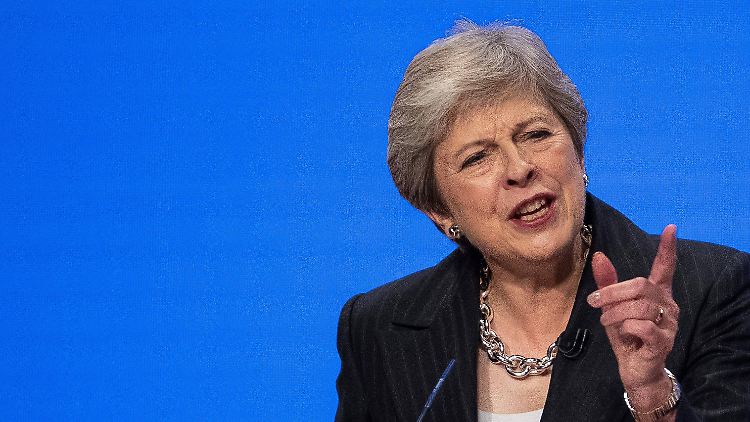 Die britische Premierministerin Theresa May.