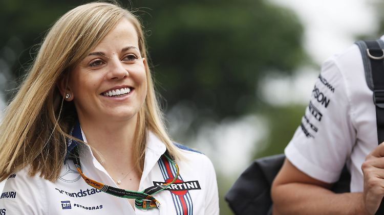 Susie Wolff ist die bis dato letzte Frau in der Formel 1. Sie war Testfahrerin von Williams.